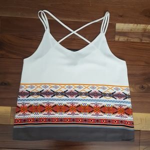 NWT Sweet Rain Tribal Top SZ S